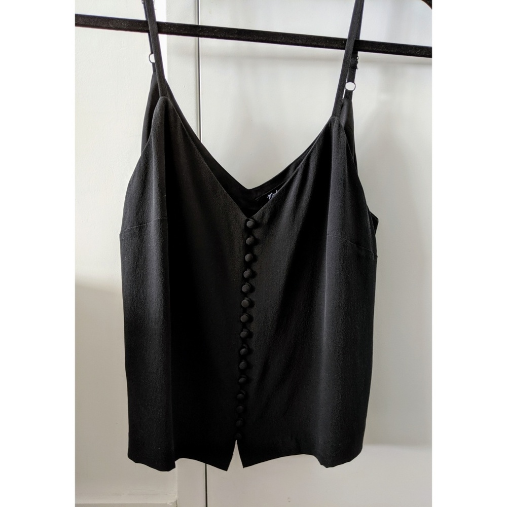 NEW Madewell Silk Button Down Cami (Sz 6)